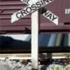Osborn Model Kits HO 1037 First Generation Cross Bucks Canadian Railway Crossing Sign Kit (5)