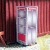 Osborn Model Kits HO 1088 Classic Phone Booth Kit (4)