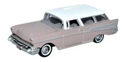 Oxford Diecast HO 87CN57001 Chevrolet Nomad 1957, Dusk Pearl/Imperial Ivory