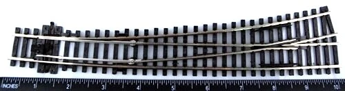 Peco HO SLE87 Code 100 Track Electrofrog Curved Turnout Left Hand 1 Peco HO SLE87 Code 100 Track Electrofrog Curved Turnout Left Hand