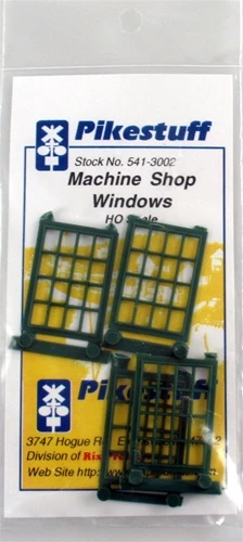 Pikestuff HO 541-3002 Machine Shop Windows