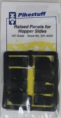 Pikestuff HO 541-4000 Raised Panels For Hopper Sides