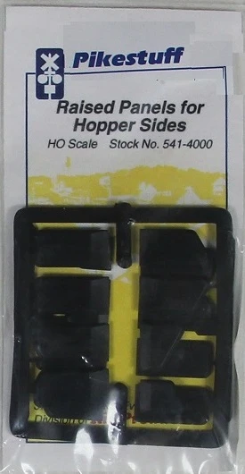 Pikestuff HO 541-4000 Raised Panels For Hopper Sides 1 Pikestuff HO 541-4000 Raised Panels For Hopper Sides