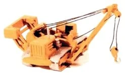 Railway Express Miniatures N 2008 Crawler With Side Boom Kit (Railroad Wreck Crane)