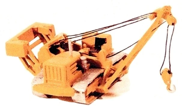 Railway Express Miniatures N 2008 Crawler With Side Boom Kit (Railroad Wreck Crane) 1 Railway Express Miniatures N 2008 Crawler With Side Boom Kit (Railroad Wreck Crane)