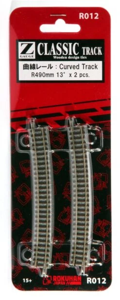 Rokuhan Z R012 Classic R490mm 13-Degree Curved Track (2)