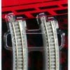 Rokuhan Z R051 195mm 30-Degree Curved Track With Concrete Ties (6)