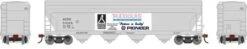 Roundhouse HO 1197 ACF 5250 Centerflow Hopper, Plexiglas #54100