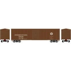 Roundhouse HO 15098 50' Single Sliding Door Box Car, Pennsylvania Railroad #72739