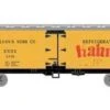 Roundhouse HO 98496 40' Wood Refrigerator Car, E Khan And Sons #3721