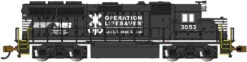 Bachmann N 63565 GP40 Diesel Engine, Norfolk Southern "Operation Lifesaver" #3053