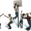 Woodland Scenics O A2760 People Shooting Hoops