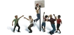 Woodland Scenics O A2760 People Shooting Hoops 1 Woodland Scenics O A2760 People Shooting Hoops