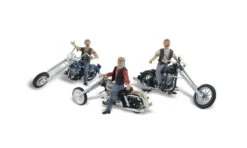 Woodland Scenics HO AS5554 Bad Boy Bikers