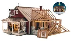 Woodland Scenics O BR5845 Built And Ready Country Store Expansion