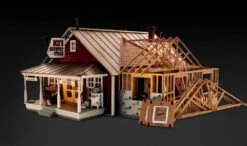 Woodland Scenics O BR5845 Built And Ready Country Store Expansion -Model Train Shop WOO BR5845 7 42164.1504130766