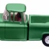 Woodland Scenics HO JP5590 Just Plug Illuminated Vehicle, Green Pickup