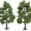 Woodland Scenics TR1515 Ready Made Tree, Light Green 6" To 7" (2)