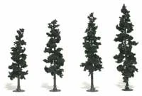 Woodland Scenics TR1561 Ready Made Conifer Green, 4" To 6" (4) 1 Woodland Scenics TR1561 Ready Made Conifer Green, 4" To 6" (4)