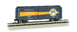 Bachmann N 17064 AAR 40' Steel Box Car, Baltimore And Ohio #467603