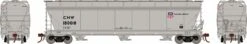 Athearn N 12948 ACF 4600 3-Bay Center Flow Hopper, Chicago And North Western #180337