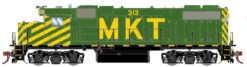 Athearn Genesis HO G71723 GP38-2, Missouri-Kansas-Texas #313