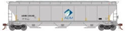 Athearn Genesis HO G89983 Trinity 3-Bay Hopper, ADM #49151