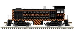 Atlas Master Line HO 10003825 Silver Series Alco S-4 Diesel Locomotive, Southern Pacific #1477