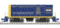 Atlas Master Line HO 10003979 Silver Series HH600/660 Locomotive, Santa Fe #2318