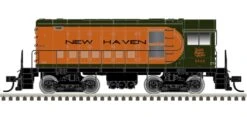 Atlas Master Line HO 10003998 Gold Series HH600/660 Locomotive, New Haven (Full Balloon) #0930