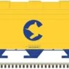 Atlas Trainman HO 20006505 3560 Covered Hopper, Chessie System (C&O) #601343