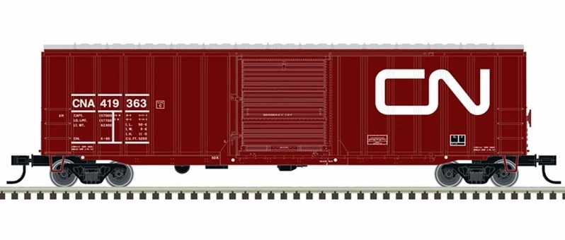 Atlas Trainman HO 20006713 50' 6" Box Car, Canadian National #419348 1 Atlas Trainman HO 20006713 50' 6" Box Car, Canadian National #419348