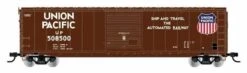 Rivarossi By Hornby HO HR6633D Sliding Door Box Car Without Roofwalk, Union Pacific #508535