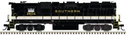 Atlas Master Line N 40005639 Gold Series GP38 Locomotive With High Nose, Southern #2820
