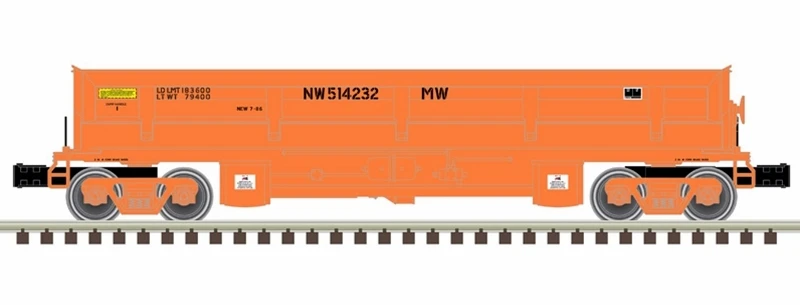 Atlas Premier O 3009965 Operating Dump Car, Norfolk And Western 1 Atlas Premier O 3009965 Operating Dump Car, Norfolk And Western