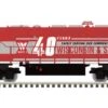 Atlas Premier O 30138018 SD40-2 Diesel Locomotive, Wisconsin And Southern "40th Anniversary" #4170