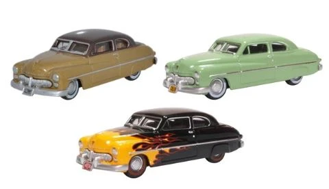 Oxford Diecast HO 87SET002 1949 Mercury Set 70th Anniversary (3-Pack) 1 Oxford Diecast HO 87SET002 1949 Mercury Set 70th Anniversary (3-Pack)