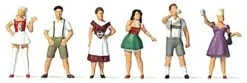 Preiser HO 10674 Standing Beer Drinkers In National Costume (6)