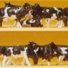 Preiser HO 14408 Holstein Cows, Black/White (30)