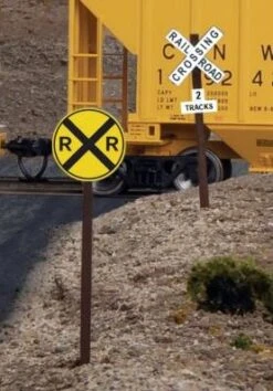 Walthers SceneMaster HO 949-4197 Railroad Crossing Signs