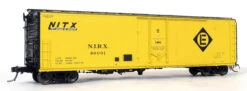 Moloco HO 51091-02 PCF 50' RBL Plate B Box Car With 10-0 Offset Door, NIRX (EL Leased) #60004